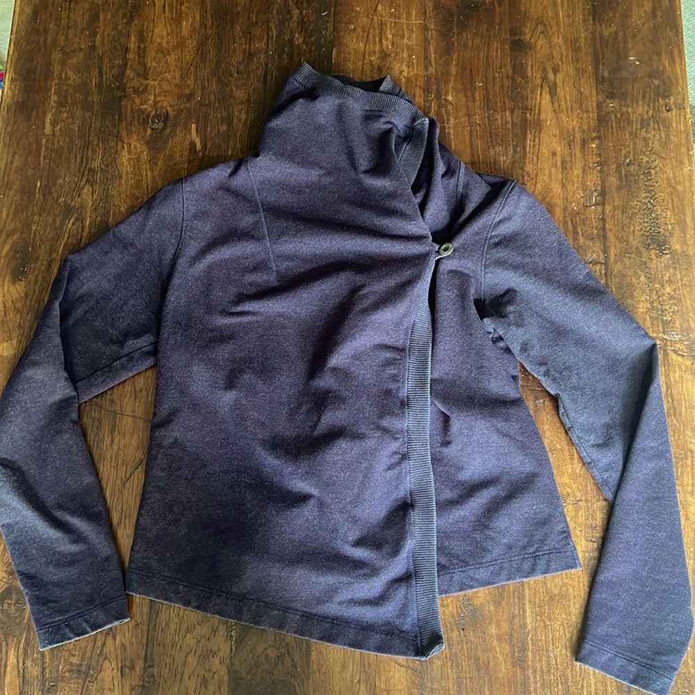 Patagonia Sweater Drape Button Neck